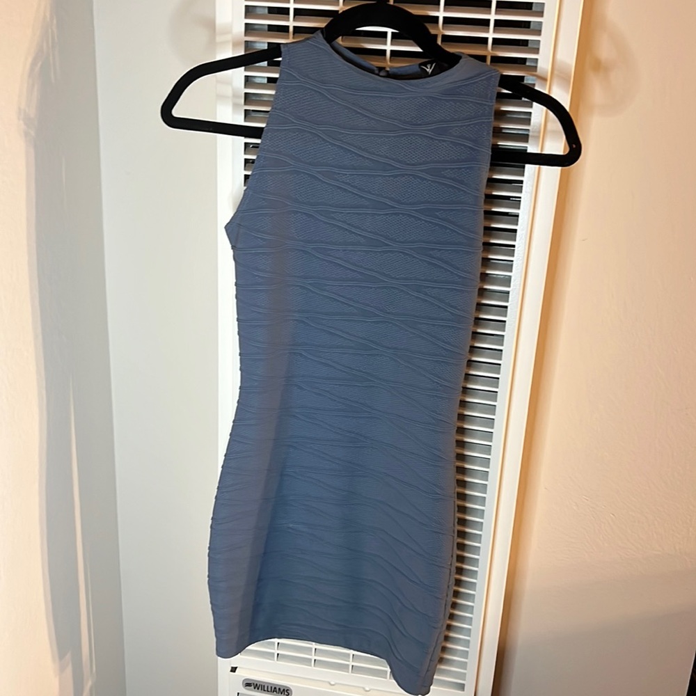 high neckline dress
